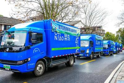 西湖龍井核心產(chǎn)區(qū)開采，首單由菜鳥速遞完成城市配送服務